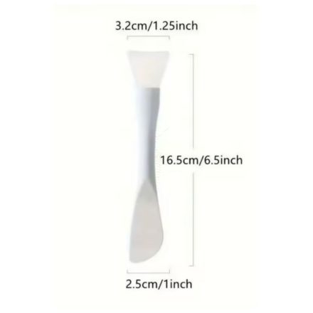 Szilikon ecset és spatula – Kétoldalú, higiénikus, professzionális kozmetikai eszköz