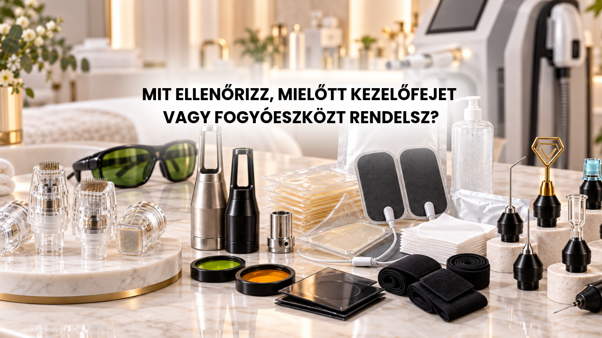 Szalongép tartozék kiválasztása: hogyan előzd meg a téves rendelést és a kezelések fennakadását?